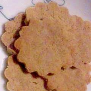 マクロビ★玄米粉クッキー